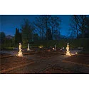 SLV Outdoor LED spot NAUTILUS 10 CUBE, IP65 IK04, 9W 3000K 520lm 45°, anthracite