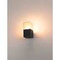 SLV Wall luminaire GRAFIT, WL, anthracite, E27, max.11W