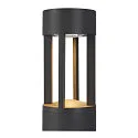 Lampadaire d’extérieur SLOTS 65 cylindrique, direct / indirect, commutable IP44, anthrazit 