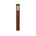 LED Outdoor luminaire SLOTS 65 Floor lamp, COB LED, 3000K, IP44, rust