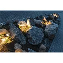 SLV Lampe à piquet de terre SITRA 360 SPIKE à 1 flamme, avec prise de courant, inclinable GX53 IP44, anthrazit gradable