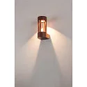 Luminaire mural d’extérieur SLOTS WALL cylindrique, direct / indirect, commutable IP44, anthrazit 