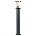 Luminaire d'allées PHOTONIA cylindrique E27 IP55, anthrazit gradable