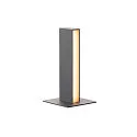 Luminaire d'allées H-POL 60 à 1 flamme, angulaire IP55, anthrazit 