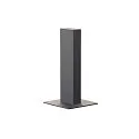 Luminaire d'allées H-POL 60 à 1 flamme, angulaire IP55, anthrazit 