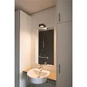 SLV Wall luminaire QUADRASYL WL 15, square, GX53, max. 11W