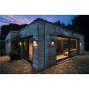 SLV Luminaire mural QUAD 1 XL angulaire IP44, anthrazit