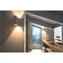 LED Wall luminaire QUAD 2 XL, square, 8,6W, COB LED, 3000K, 110°, white