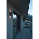 SLV Luminaire mural QUAD 2 XL angulaire IP44, anthrazit