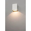 SLV Luminaire mural QUAD 1 angulaire LED IP44, blanche