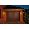 SLV LED Outdoor luminaire ORDI Wall luminaire, anthracite, 120°, SMD LED, 3000K, IP44, excl. Sensor