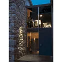 Luminaire mural d’extérieur MYRA SINGLE à 1 flamme, rotatif, inclinable GU10 IP55, Gris argent gradable