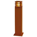 Lampadaire d'extérieur RUSTY® SQUARE 70 LED IP55, rouille 