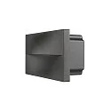 SLV Luminaire d'encastrement mural  ADI LED Bas, sans cadre IP55, anthrazit 