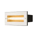 BRICK, Outdoor Wall recessed luminaire, LED, 3000K, stainless steel, 230V, IP67, 10W, 950lm