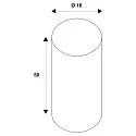 SLV Tube d'installation DASAR PREMIUM DN160 gris