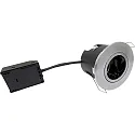 Lumière encastrée UNI INSTALL G2 rond GU10 IP44, aluminium 