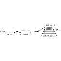 recessed luminaire VELIA TILT round IP44, white matt dimmable 11W 2700K