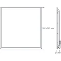 SLV Panneau à LED ECOTECH, 40W 4000lm 4000K