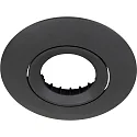 Capot VELIA rond, 6 pièces, noir mat