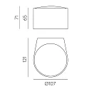 ACB Luminaire mural d’extérieur ANIA 16/2060 IP65, blanche