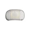 Luminaire mural MIRTA 3055/40 haut bas E27 IP20, opale, blanche gradable