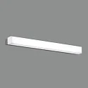 ACB LED wall luminaire BOX 16/3200-60, IP44, 59cm, silver, 10.5W 4000K 800lm