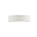 Luminaire mural ALBA 16/3386-30 haut bas, à peindre E14 IP20, opale, blanche gradable