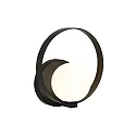 Luminaire mural HALO 16/3815 IP20, opale, noir