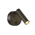 wall luminaire ATRIA 16/3925 with switch, adjustable IP20, bronze