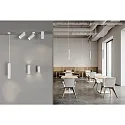 ACB Luminaire mural PIPE 16/3986-2 à 2 flammes IP20, blanche