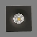 ACB Recessed spot DORO 3789/10 with funnel cover, GU10 max. 10W (LED), black