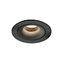 Downlight MUSCA 3947/11 à 1 flamme GU10 IP20, noir