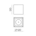 ACB Plafonnier extérieur HAMAL 2081 IP65, anthrazit