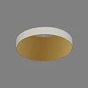 ACB Luminaire de plafond EINAR 3558/8 GU10 IP20, or, opale, blanche gradable