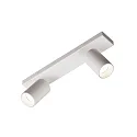 Spot bar GINA 3874/R2, 2 flames, 2x GU10 max. 10W, adjustable, white