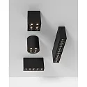 ACB ceiling luminaire INVISIBLE 3980/138 IP20, black