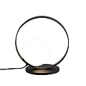 Lampe de table HALO 3815/1 IP20, opale, noir