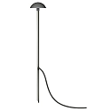 Lampe à broche PLUG-N-PLAY /  LED Bas, semi-circulaire IP54, anthrazit