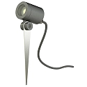 Lampe à broche PLUG-N-PLAY / GU10 PAR16 avec douille GU10 IP54, anthrazit