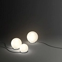 Lampe à boule PLUG-N-PLAY Ø 300MM avec douille E27 IP65, anthrazit, moucheté