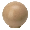 Lampe à boule PLUG-N-PLAY Ø 500MM avec douille E27 IP65, moucheté, couleur sable