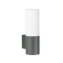 Luminaire mural d'extérieur TYPE NO 0277 cylindrique, dimmable IP54, anthrazit, mat gradable