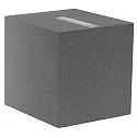 Luminaire mural d’extérieur TYPE NO 2442 bilatéral IP44, anthrazit gradable