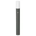 Luminaire borne TYPE NO 3078 avec détecteur de mouvement, avec capteur de luminosité E27 IP54, anthrazit 
