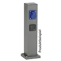 Outdoor Energy column empty Type No. 4405, IP54, max. 3  inserts, excl. lighting, excl. switching function