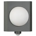 outdoor wall luminaire TYPE NO 6127 with sensor, with motion detector E27 IP44, anthracite dimmable