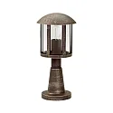 Luminaire en forme de borne TYPE NO 0542 E27 44, noir  gradable