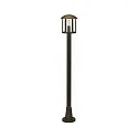 Luminaire d'allées TYPE NO 4139 E27 44, marron, laiton satiné gradable