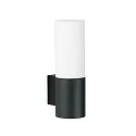 Luminaire mural d'extérieur TYPE NO 0277 cylindrique, dimmable IP54, noir mat gradable